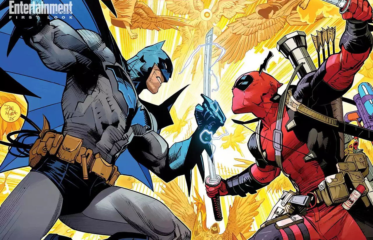 Ждём экранизацию? Marvel и DC анонсировали комикс про «Бэтмена и Дэдпула» — первый кроссовер за 20 лет