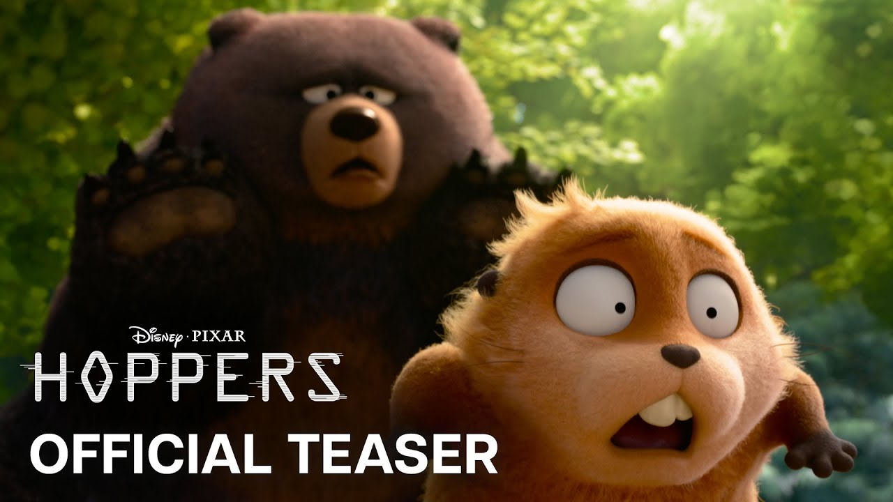 Вышел трейлер Hoppers — мультфильма Pixar про бобров и механобобров